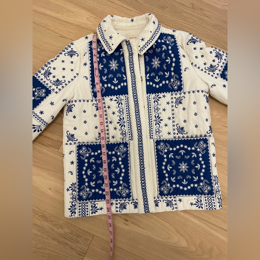Sezane Smith Jacket Sz 34 - Picture 5 of 7